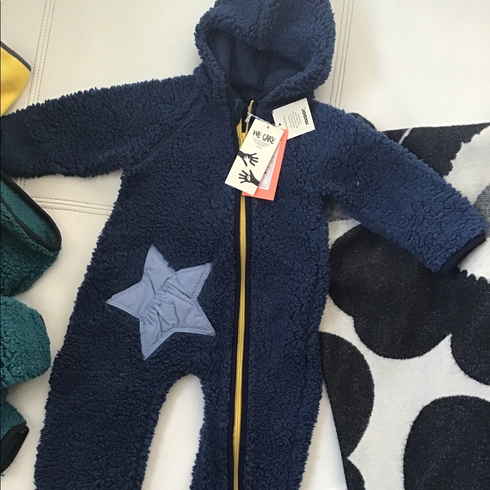 Danish ski Racoon outdoor teddy fleece